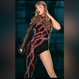 Taylor Swift Eras tour Asymmetrical Bodysuit